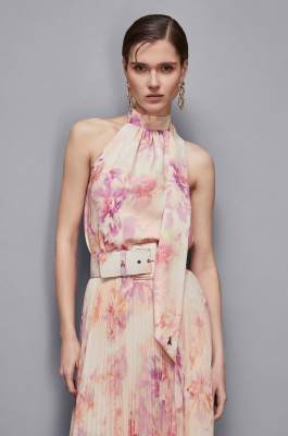 Georgette top shirt, Multicolor, Patrizia Pepe