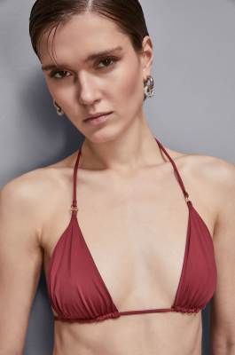 Top bikini en jersey, Rouge, Patrizia Pepe