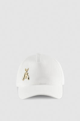 Cotton Fly Baseball Cap, White, Patrizia Pepe