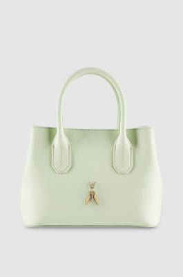 Mini-Shopping Bag, Grün, Patrizia Pepe