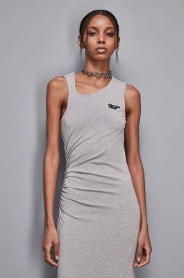 Stretch viscose midi dress, Patrizia Pepe