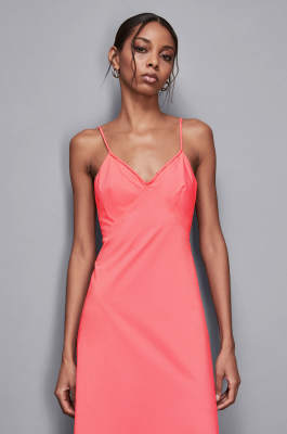 Long cotton dress, Pink, Patrizia Pepe