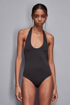 Maillot de bain une pièce en jersey, Noir, Patrizia Pepe