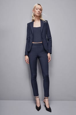 Slim pants, Blue, Patrizia Pepe