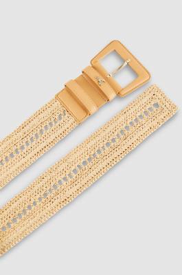High waisted belt, Beige, Patrizia Pepe