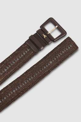 High waisted belt, Brown, Patrizia Pepe