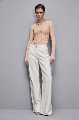 Tulle cardigan, Apricot, Patrizia Pepe