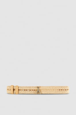 Low-waisted belt, Beige, Patrizia Pepe