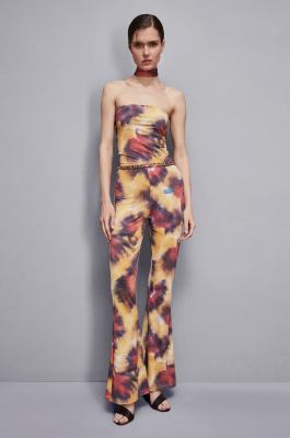 Survêtement slim fit en jersey technique, Multicolor, Patrizia Pepe