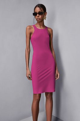 Etuikleid in Stretchqualität, Rosa, Patrizia Pepe