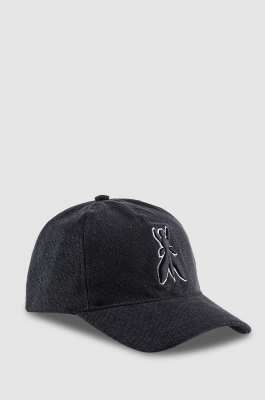 Fly Baseball Cap, Black, Patrizia Pepe