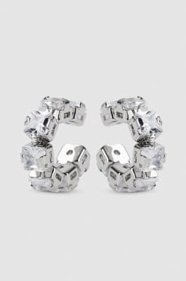 Diamond Cut earcuffs, Silver, Patrizia Pepe