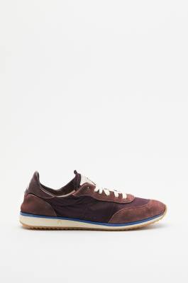 Running SKIN Sneakers &apos;93 in nylon, Marrone, Patrizia Pepe