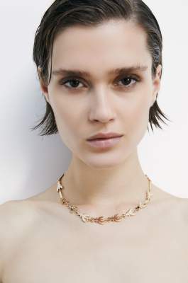 Fly jewel necklace, Gold, Patrizia Pepe