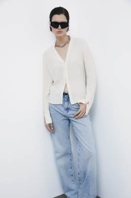 Camicia fluida &quot;ESSENTIAL&quot; in viscosa, Bianco, Patrizia Pepe