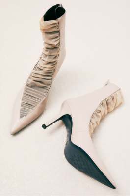 Tronchetti Minimal Shape Second Skin, Beige, Patrizia Pepe