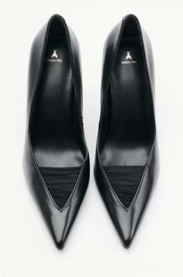 Pumps Minimal Shape Second Skin, Nero, Patrizia Pepe