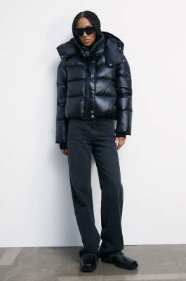 PATRIZIA PEPE ダウンジャケット ブラック PATRIZIA PEPE