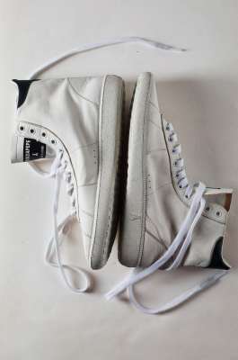 HI-SKIN Sneakers &apos;93 in nappa leather, White, Patrizia Pepe