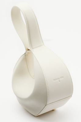 Small Hobo Bangle bag, White, Patrizia Pepe