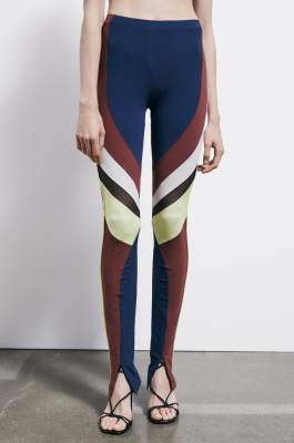 Color block leggings, Multicolor, Patrizia Pepe