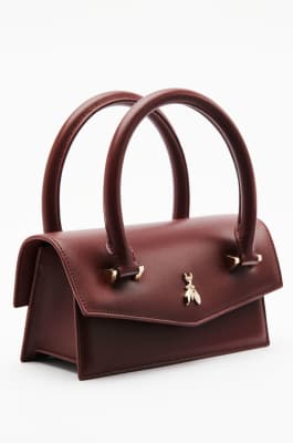 Fly Bamby shoulder bag with handles, Brown, Patrizia Pepe