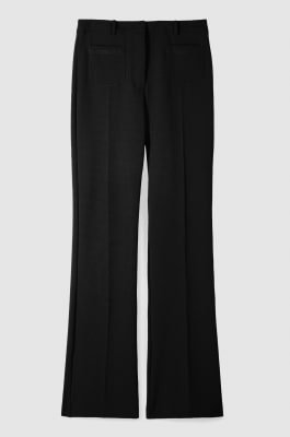 Flare pants with pockets, Black, Patrizia Pepe