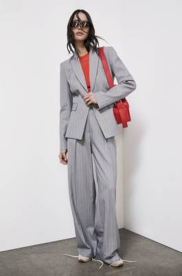 Running SKIN laminated sneakers with lettering, Silver, Patrizia Pepe