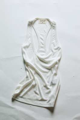 The Vogatore Tanktop, Blanc, Patrizia Pepe