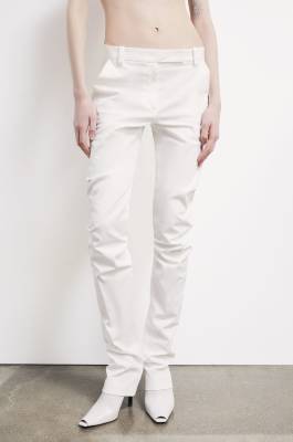 The Tailored SKIN Pants, Blanc, Patrizia Pepe