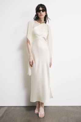 Elegant scarf stole, White, Patrizia Pepe