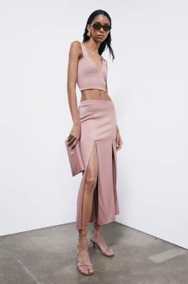 Essential Fly Heeled Sandals, Pink, Patrizia Pepe