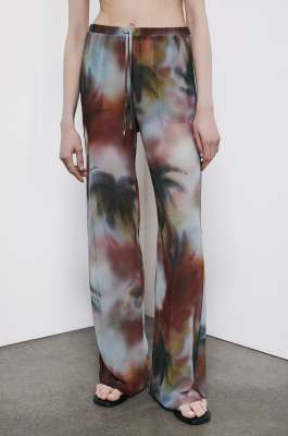 Pantalone Beach print, Fantasia astratta, Patrizia Pepe
