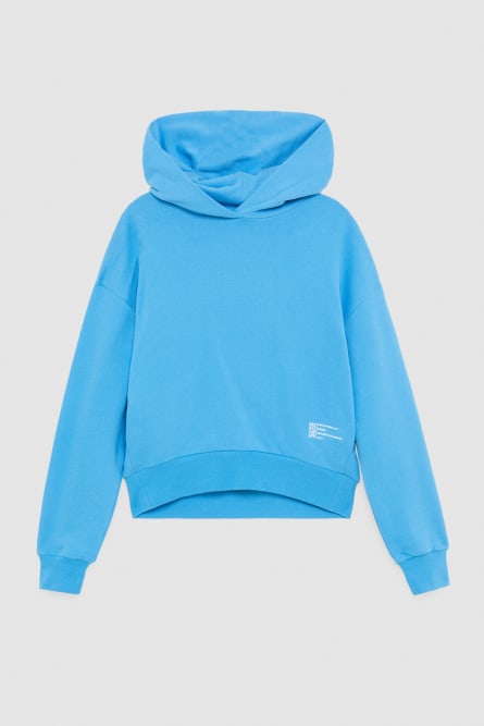 Hoodie, Light Blue, Patrizia Pepe