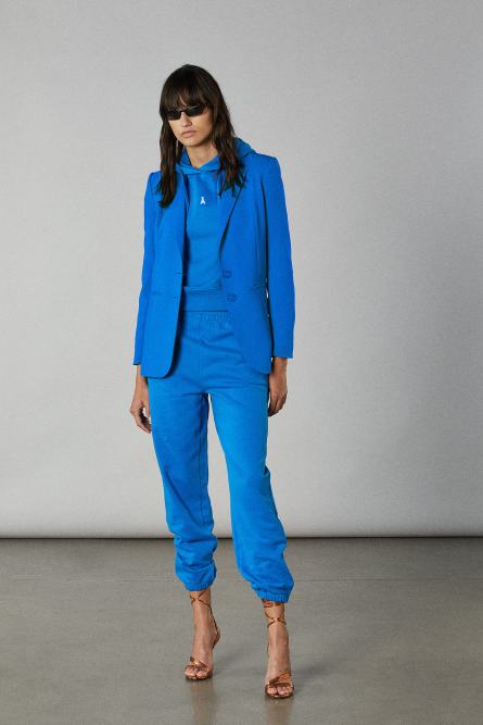 Fleece pants, Blue, Patrizia Pepe