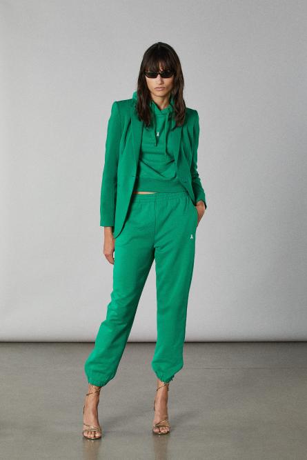 Fleece pants, Green, Patrizia Pepe