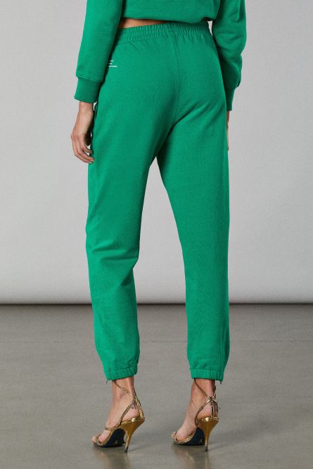 Fleece pants, Green, Patrizia Pepe