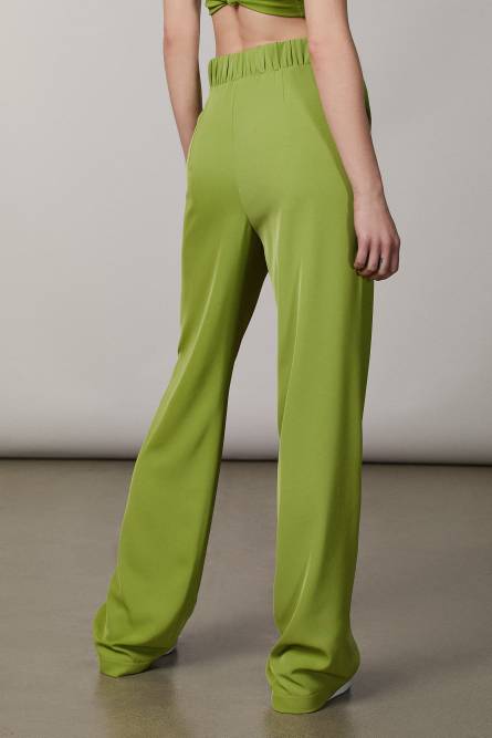 Boyfriend pants, Green, Patrizia Pepe