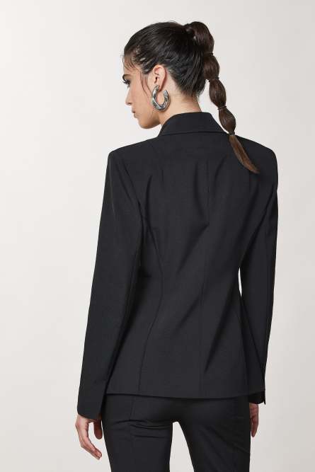 Blazer 1-button, Black, Patrizia Pepe