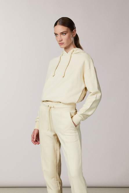 &ldquo;ESSENTIAL&rdquo; hoodie, Beige, Patrizia Pepe