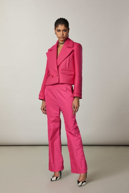 Caban-Mantel, Rosa, Patrizia Pepe