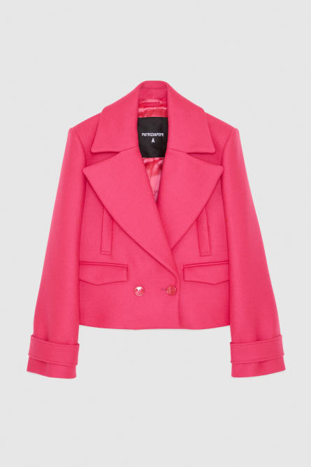 Caban-Mantel, Rosa, Patrizia Pepe