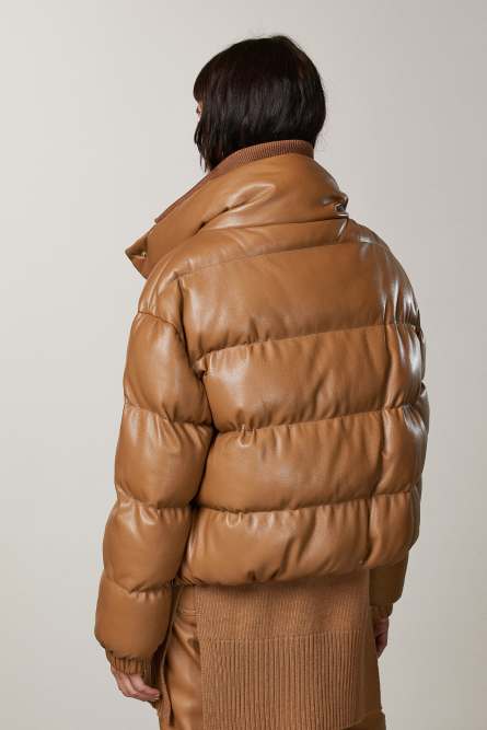 Puffy down jacket, Orange, Patrizia Pepe