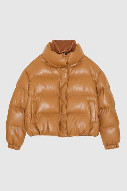 Puffy down jacket, Orange, Patrizia Pepe