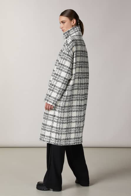 Oversized coat, Beige, Patrizia Pepe