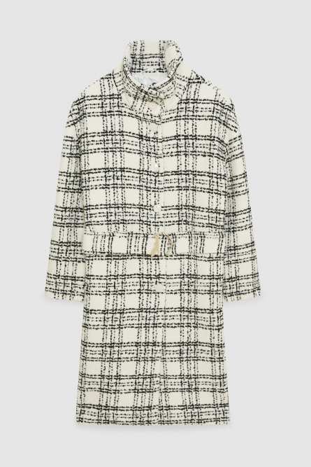 Oversized coat, Beige, Patrizia Pepe