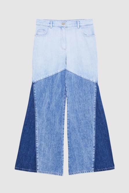 Flared denim pants, Light Blue, Patrizia Pepe