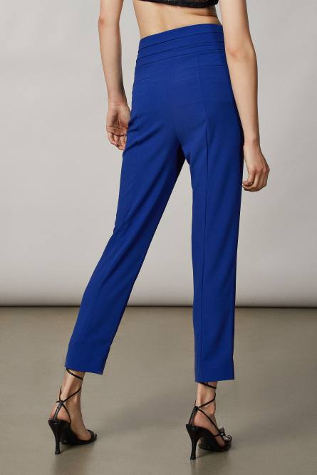 Tuxedo ankle grazer pants, Blue, Patrizia Pepe