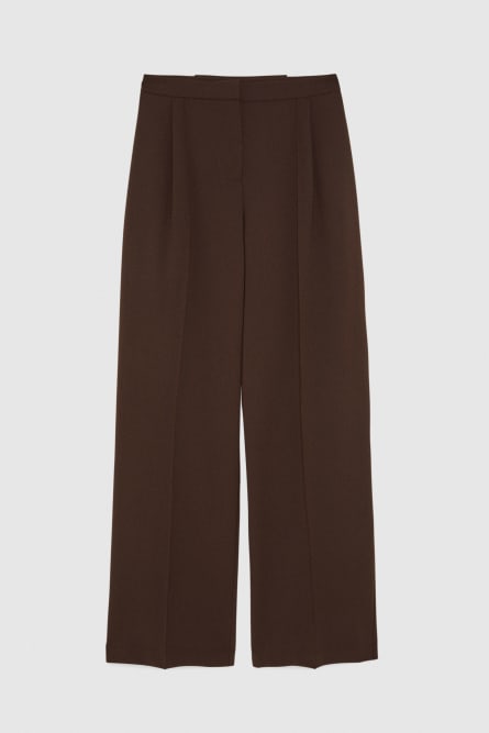Palazzo pants, Brown, Patrizia Pepe