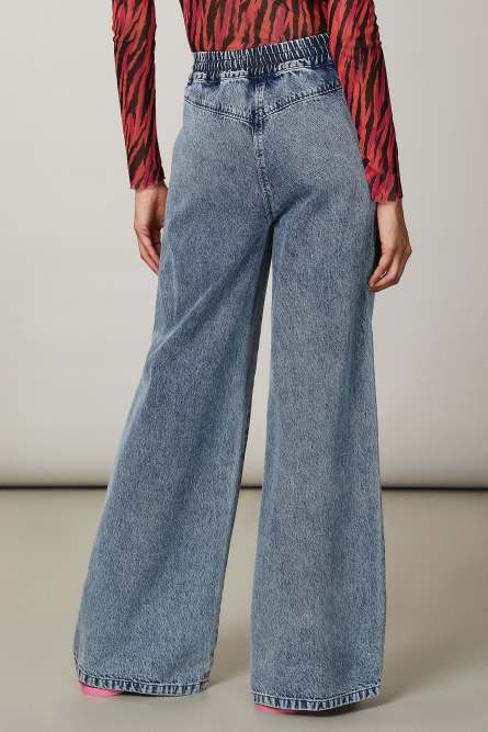 Low-rise denim pants, Blue, Patrizia Pepe